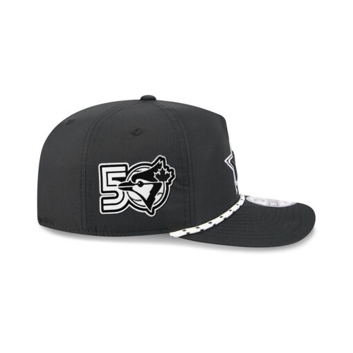 Dallas Cowboys Rope Snapback Cap in Black and White Dallas Cowboys Rope Snapback Cap in Black and White