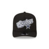 Dallas Cowboys Script Logo Snapback Cap in Black 2 Dallas Cowboys Script Logo Snapback Cap in Black