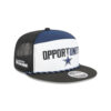 Dallas Cowboys Two-Tone Panel Snapback Cap