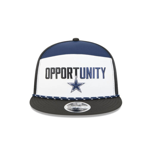 Dallas Cowboys Two-Tone Panel Snapback Cap Dallas Cowboys Two-Tone Panel Snapback Cap