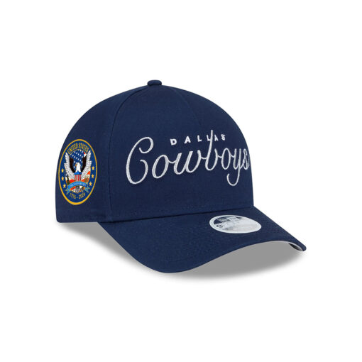 Dallas Cowboys Women’s Metallic Logo Snapback Cap