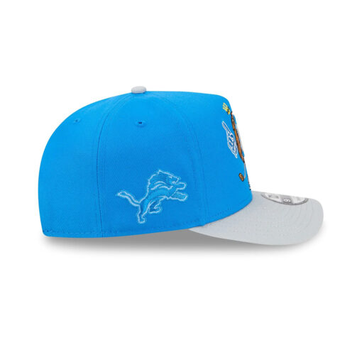 Detroit Lions Cartoon Logo Snapback Cap