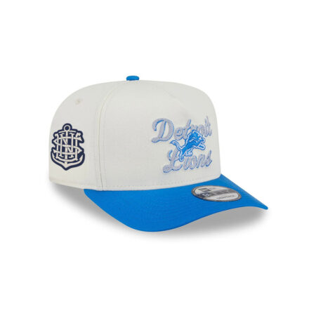 Detroit Lions Chainstitch Logo Snapback Cap