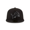 Detroit Lions Classic Snapback Cap in Black and White