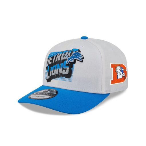 Detroit Lions Outdoor Snapback Cap in Black