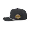 Detroit Lions Rope Snapback Cap in Black and White