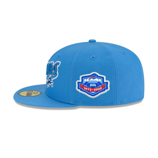 Detroit Lions Script Logo Fitted Cap
