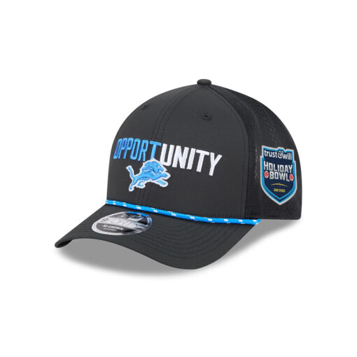 Detroit Lions Split Panel Snapback Cap