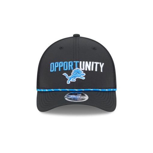 Detroit Lions Split Panel Snapback Cap