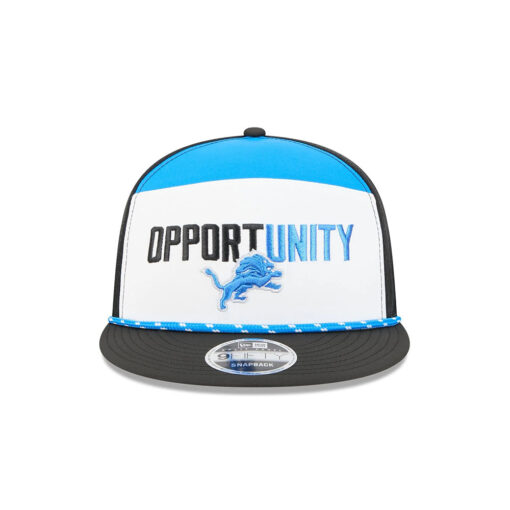 Detroit Lions Split Panel Trucker Cap