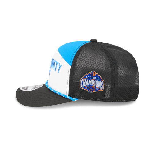 Detroit Lions Support Unity Rope Mesh Stretch Fit Cap in Black, White and Blue