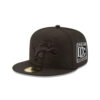 Detroit Lions Tonal Fitted Cap in Black