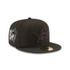 Detroit Lions Tonal Fitted Cap in Black