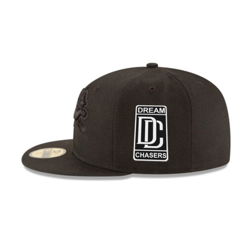 Detroit Lions Tonal Fitted Cap in Black