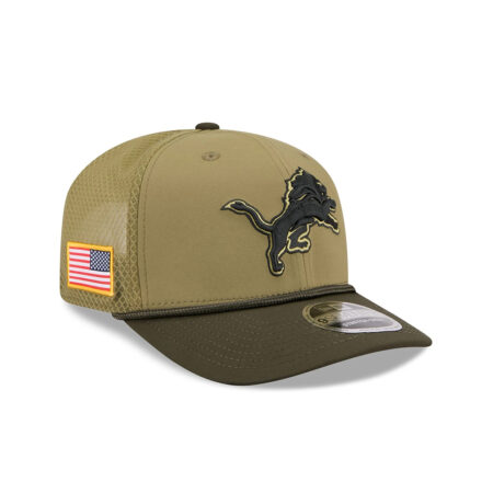 Detroit Lions Utility Split Panel Trucker Cap