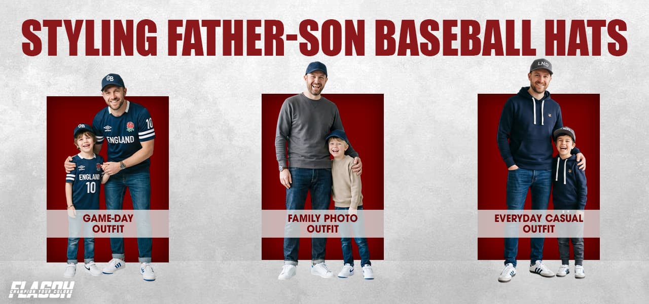 How to Style Father-Son Baseball Hats