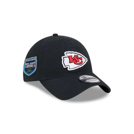 Kansas City Chiefs Adjustable Cap in Black