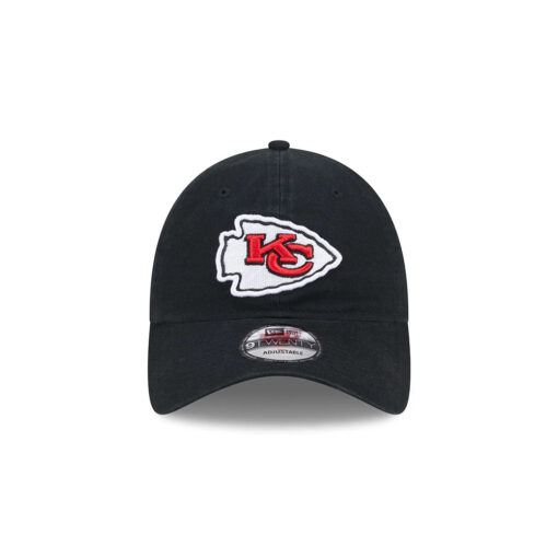 Kansas City Chiefs Adjustable Cap in Black Kansas City Chiefs Adjustable Cap in Black