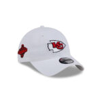 Kansas City Chiefs Adjustable Cap in White