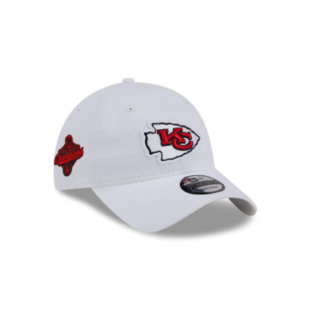 Kansas City Chiefs Adjustable Cap in White
