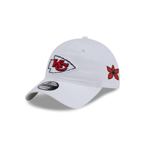 Kansas City Chiefs Adjustable Cap in White