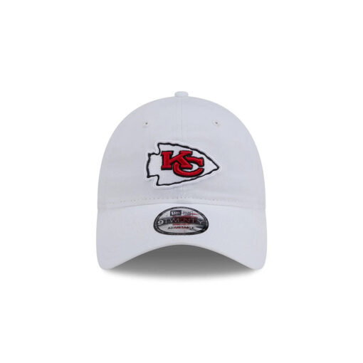 Kansas City Chiefs Adjustable Cap in White