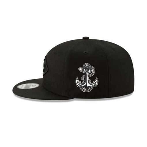 Kansas City Chiefs Basic Snapback Cap in Black
