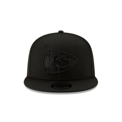 Kansas City Chiefs Basic Snapback Cap in Black