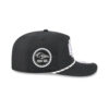 Kansas City Chiefs Black and White Rope Snapback Cap in Black and White
