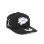 Kansas City Chiefs Black and White Snapback Cap in Black and White