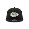 Kansas City Chiefs Black and White Snapback Cap in Black and White