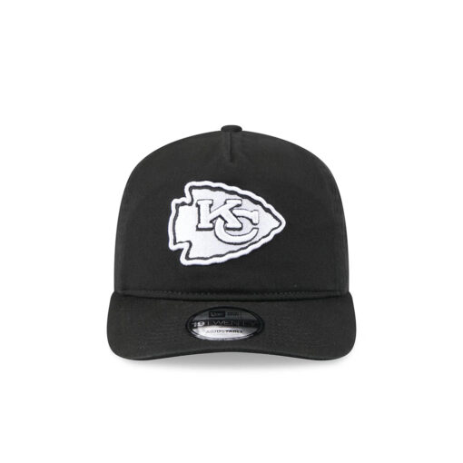 Kansas City Chiefs Black and White Snapback Cap in Black and White