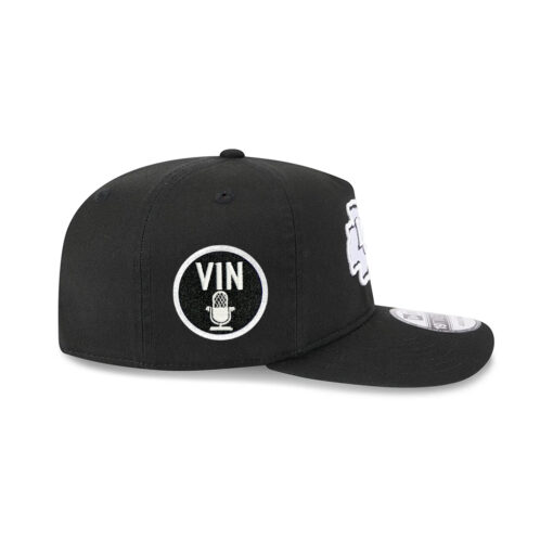 Kansas City Chiefs Black and White Snapback Cap in Black and White