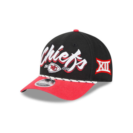 Kansas City Chiefs Black Team Loyal Snapback Cap