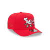 Kansas City Chiefs Cartoon Grill Side Patch Fitted Cap in Red
