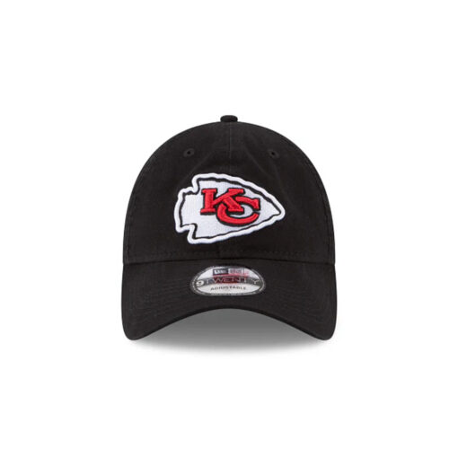 Kansas City Chiefs Classic Adjustable Cap in Black
