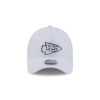 Kansas City Chiefs Clean Game Day Snapback Cap in White
