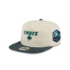 Kansas City Chiefs Cream Metallic Fan Adjustable Cap