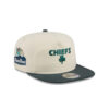Kansas City Chiefs Cream Metallic Fan Adjustable Cap