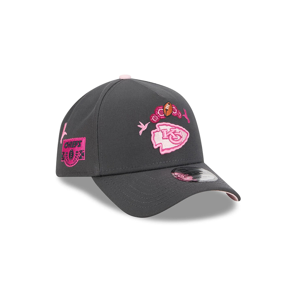 Kansas City Chiefs Day of the Dead Snapback Cap in Graphite Kansas City Chiefs Day of the Dead Snapback Cap in Graphite