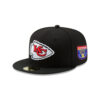 Kansas City Chiefs Fitted Cap in Black