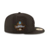 Kansas City Chiefs Fitted Cap in Black on Black