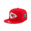 Kansas City Chiefs Football Collection Fitted Cap