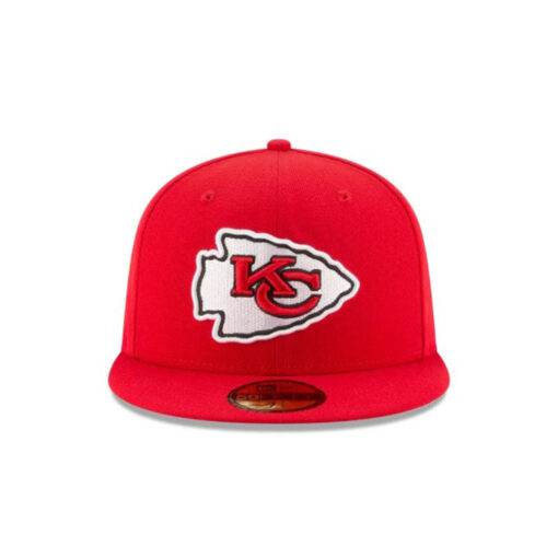 Kansas City Chiefs Football Collection Fitted Cap