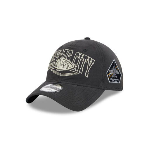 Kansas City Chiefs Quilted Wordmark Adjustable Cap