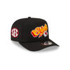 Kansas City Chiefs Raised Script Snapback Cap in Black