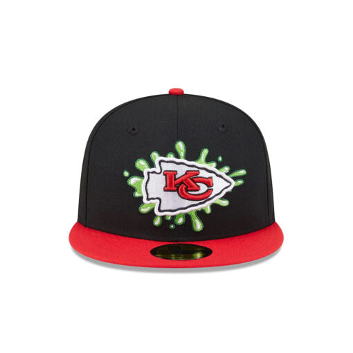 Kansas City Chiefs Slime Graphic Fitted Cap