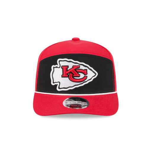 Kansas City Chiefs Split Panel Stretch-Snap Cap