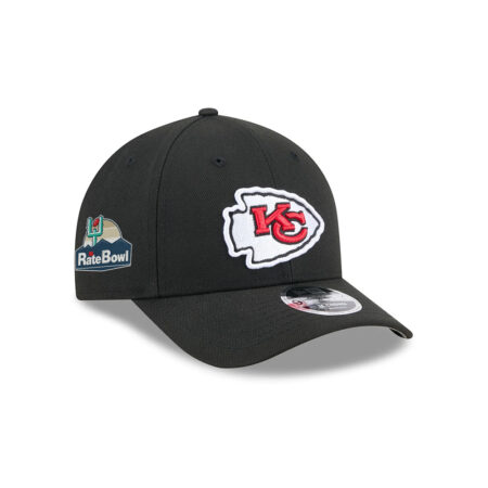 Kansas City Chiefs Team Logo Snapback Cap in Black