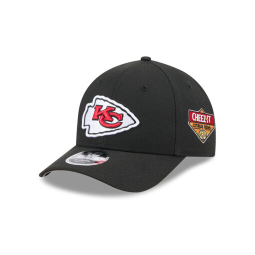 Kansas City Chiefs Team Logo Snapback Cap in Black